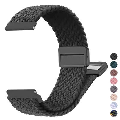2 шт. Нейлоновый ремешок-петля Для HUAWEI GT5/Garmin Плетеный ремешок Для Amazfit GTR4 3 Pro/GTS 4 2 Браслет 20 мм 22 мм Ремешок для умных часов