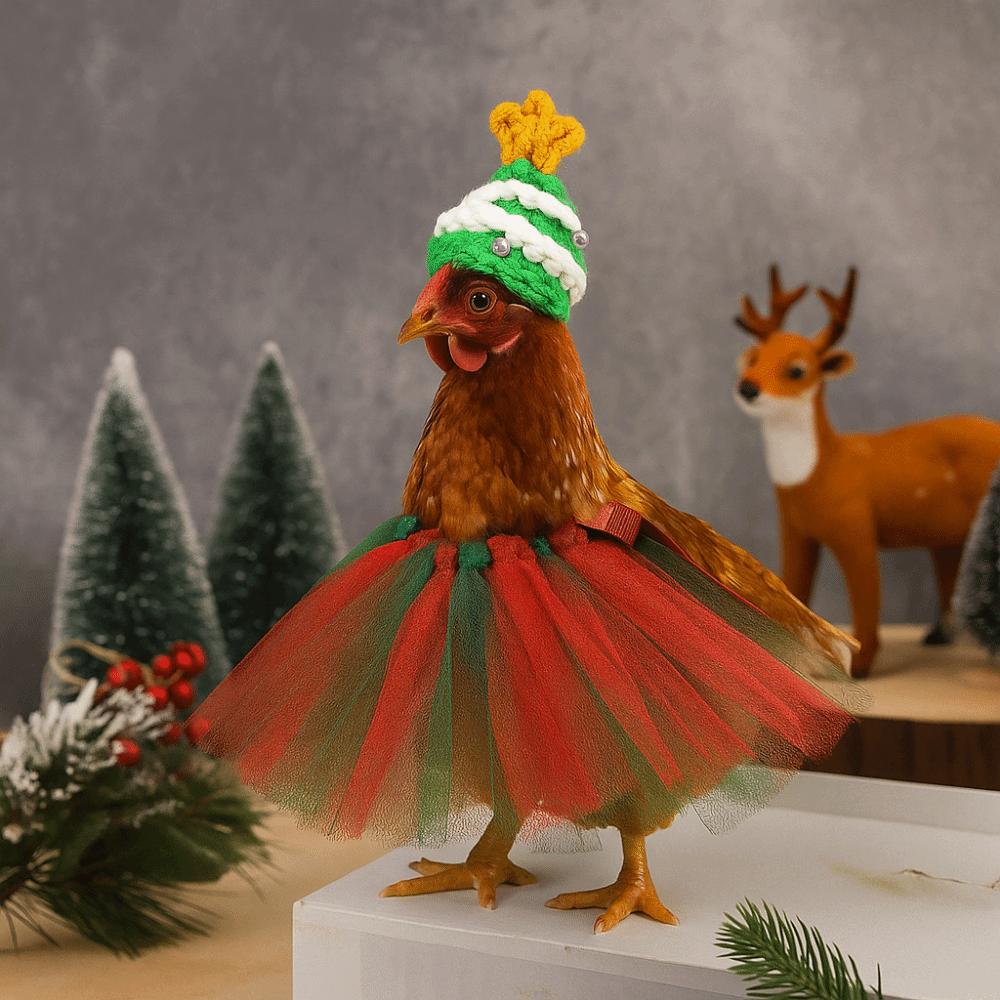 Регулируемый Костюм Гуся для Крыльца, Связанный Вручную, с Шляпой, Украшение на Хэллоуин, Разноцветные Рождественские Костюмы Уток, Сезонное Украшение