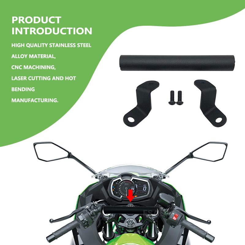 For KAWASAKI For NINJA400 Navigation Phone Stand Extension Bracket For NINJA250 For ninja250 For NINJA 400 250 2018-2023 2022