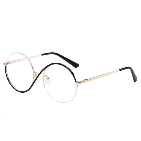 Очки ведьмы, культовый дизайн, плоские зеркала, легкая металлическая оправа, ножки в форме буквы S, круглые очки, реквизит для вечеринок на Хэллоуин, очки для косплея