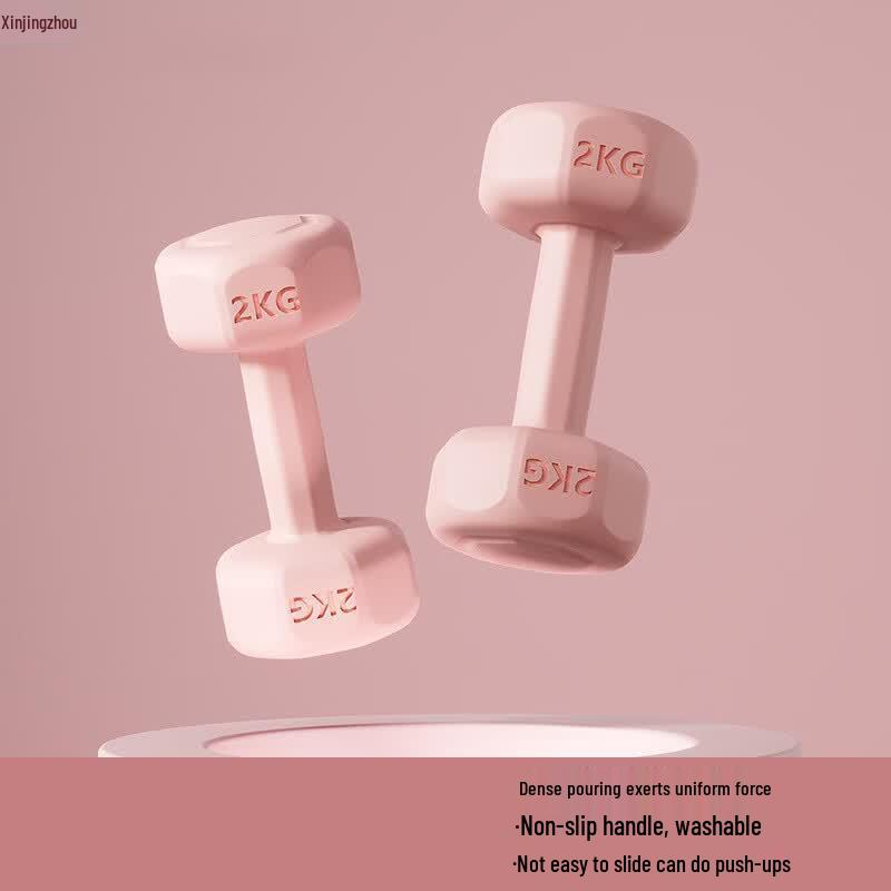 Coated Dumbbells for Fitness