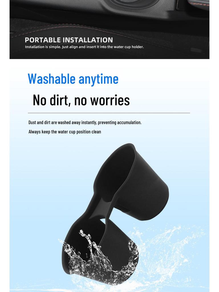 Silicone Cup Holder for 2025 Subaru Forester Interior, Right-Hand Drive Only