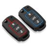 Чехол для автомобильного ключа силиконовый чехол для Volkswagen VW Polo Golf Passat Tiguan Beetle Caddy T5 Up Eos Skoda Octavia Seat Leon Altea