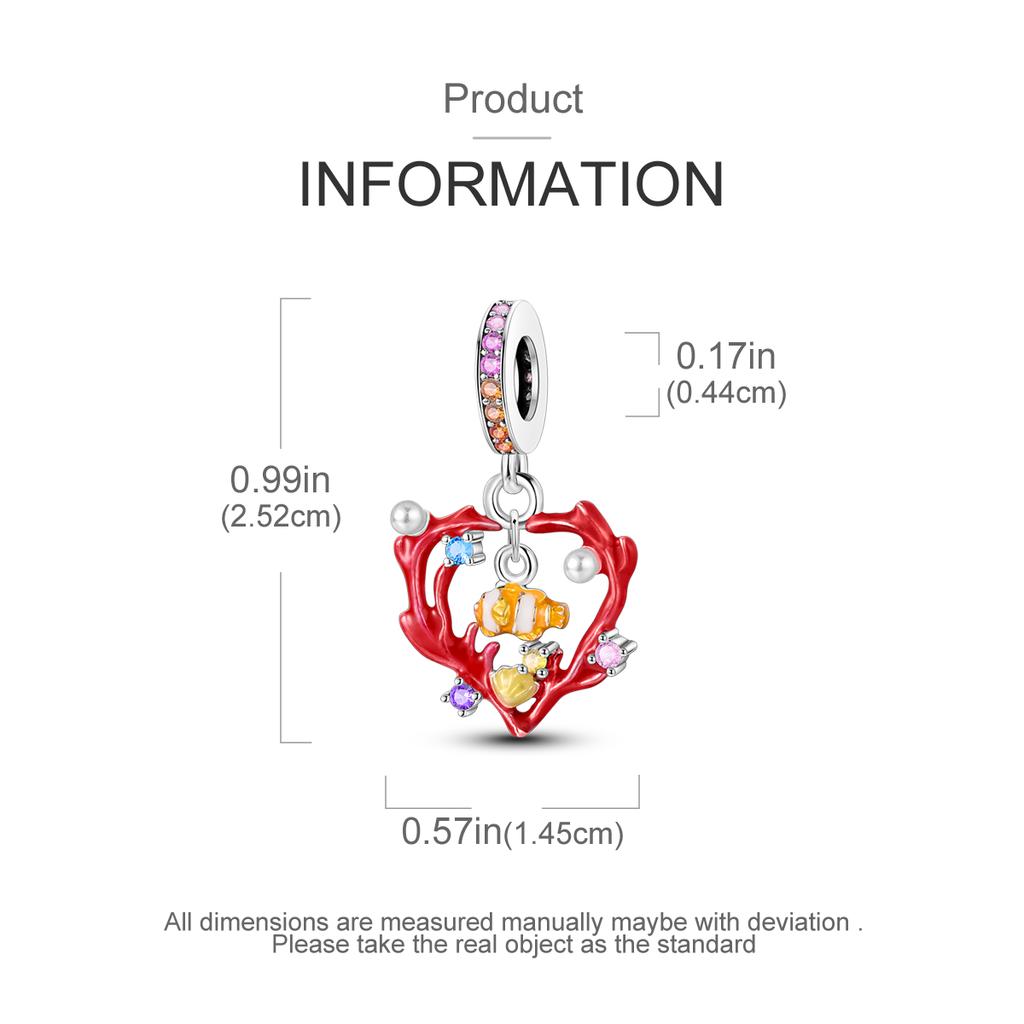 Медные Летние Океанские Пляжные Подвески-Шармы Краб Рыба Подходят для Оригинального Браслета DIY Ювелирные Подвески Болтающиеся Подарок для Женщины