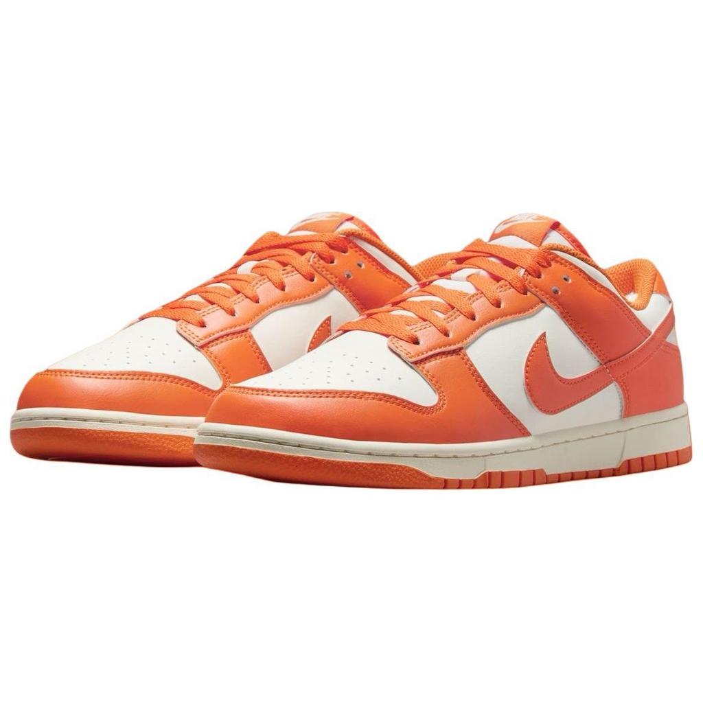 Nike Кроссовки Dunk Low Syracuse 2025 мужские оранжевые цвета бледно-слоновой кости Safety-Orange HF5441-106