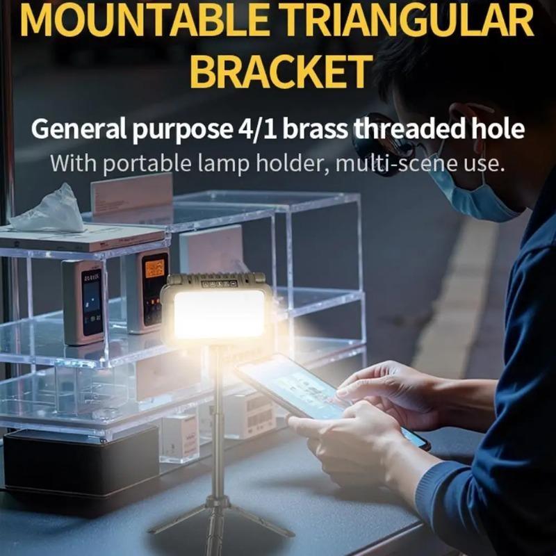 Водонепроницаемый 4800 мАч Высокомощный Перезаряжаемый Светодиодный Фонарь для Кемпинга Палаточный Портативный Уличный Аварийный Поисковый Фонарь Подвесная Ночная Лампа