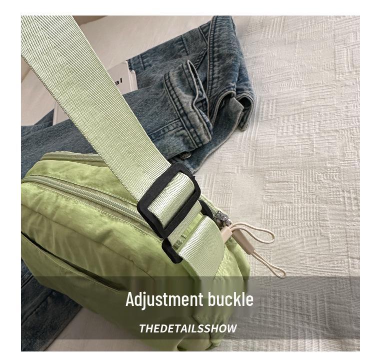 Женская нейлоновая сумка кроссбоди - 2025 Повседневная, легкая, вместительная маленькая сумка на плечо