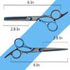 Ножницы для стрижки волос Fcysy Professional Barber Scissors Hair Scissors Thinning Hair Scissors Hair Cutting Hair Cutting Blending Salon For Pets Kit,
