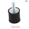 M3 M4 M5 M6 M8 Rubber Shock Absorber Anti Vibration Isolator Mounts Bobbins