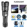1600000 LM Super Bright Flashlight USB Rechargeable LED Long Range Tactical Torch Outdoor Waterproof Camping Fishing Lantern