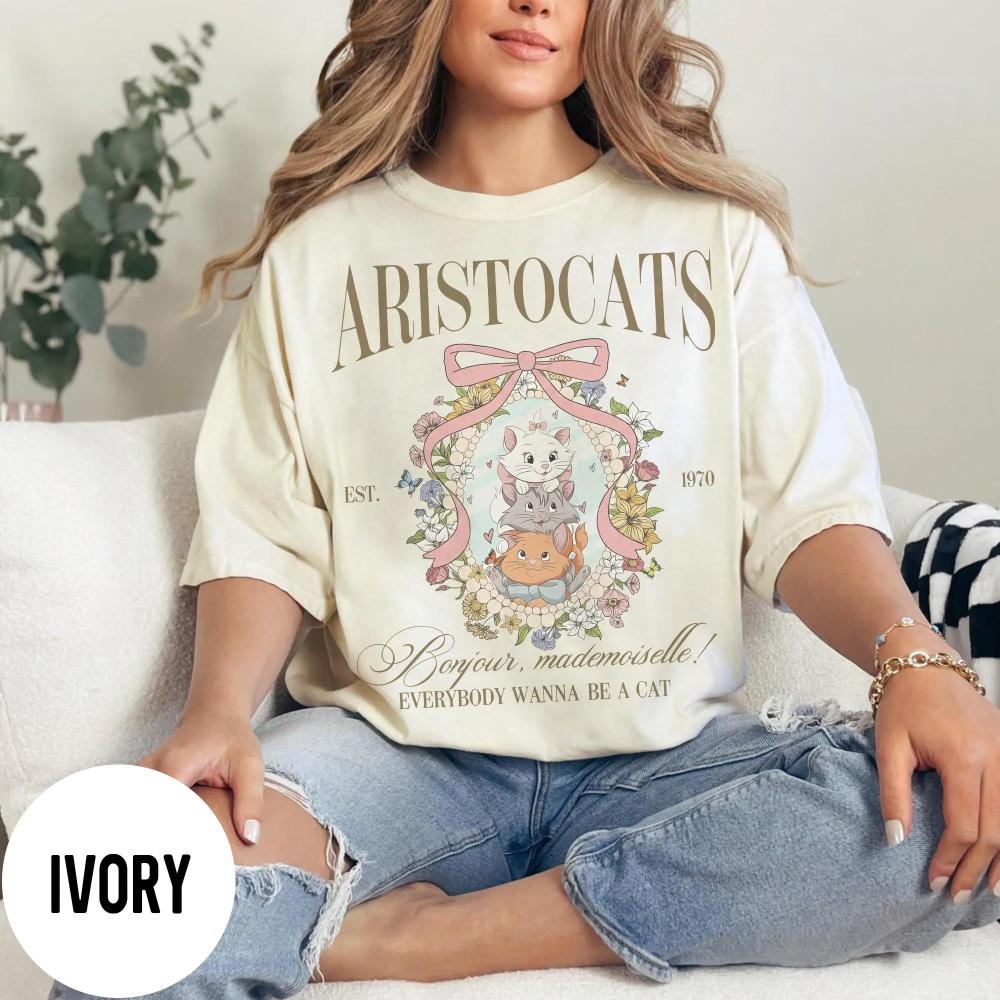 Vintage Marie Cat The Aristocats Shirt I Beg You DonT Embarrass Me Tshirt land Family Holiday Vacation Cat Lover