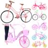 Photography Props Multicolor Doll Bicycle Miniature Bike Dollhouse Accessories Cycling Scene Model