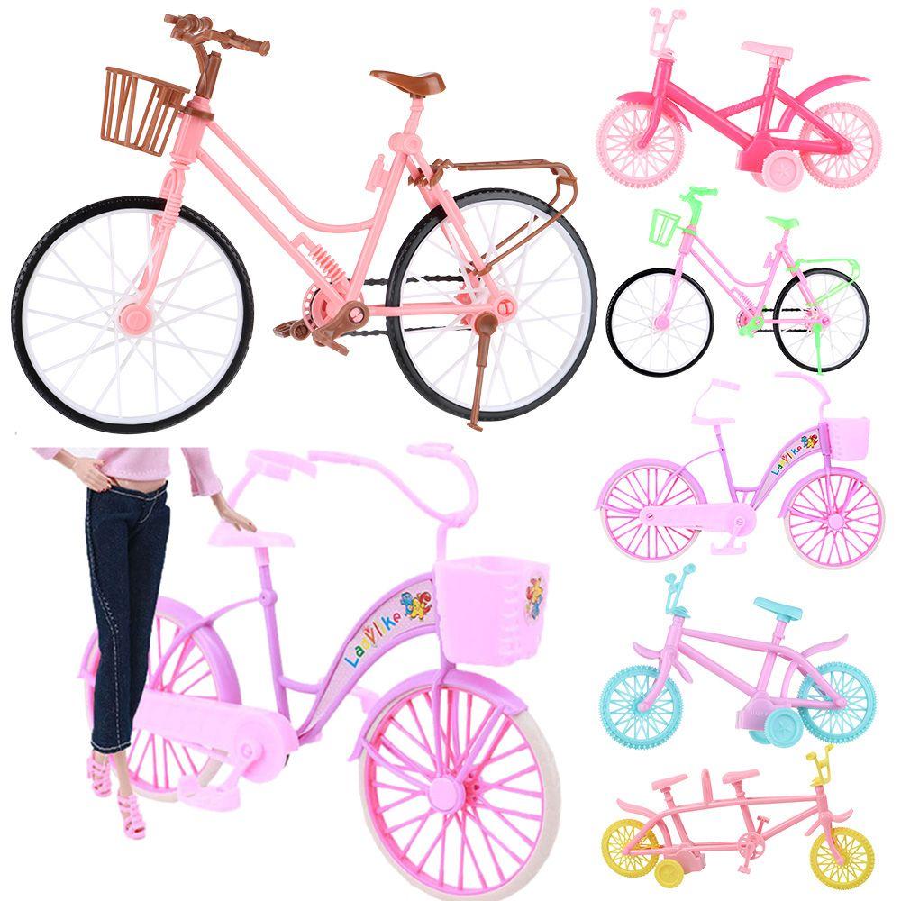Multicolor Photography Props Cycling Scene Model Doll Bicycle Miniature Bike Dollhouse Accessories