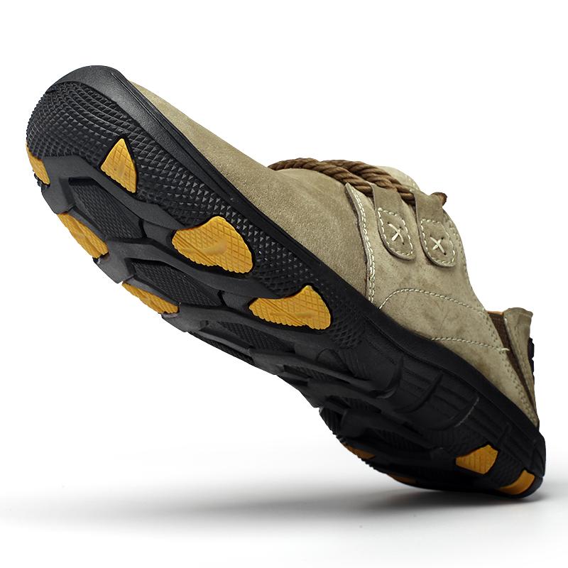 Мужские кожаные лоферы большого размера, уличные резиновые туфли из свиной кожи с мягкой подошвой для вождения автомобиля