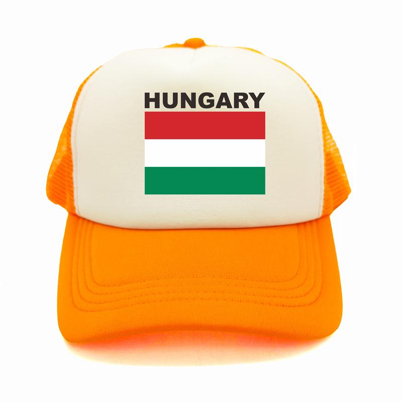 Венгерская кепка дальнобойщика, летняя унисекс, крутая шляпа с флагом страны, бейсболки, унисекс, уличные сетчатые кепки