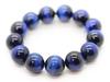 Brand Blue Tiger Eye 16mm Power Stone Beads Bracelet [No Item]