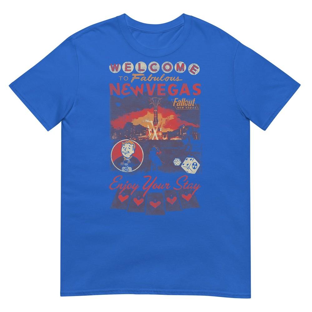 Fallout Welcome To Fabulous New Vegas Vintage Video Game Tshirt