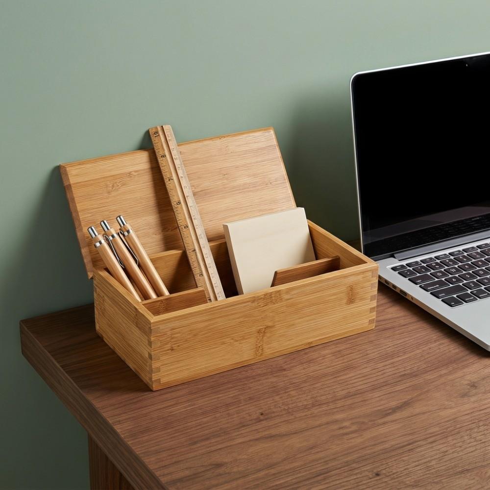 Cane Lidded Cane Chopstick Storage Box Food Stall Tableware Storage Supplies