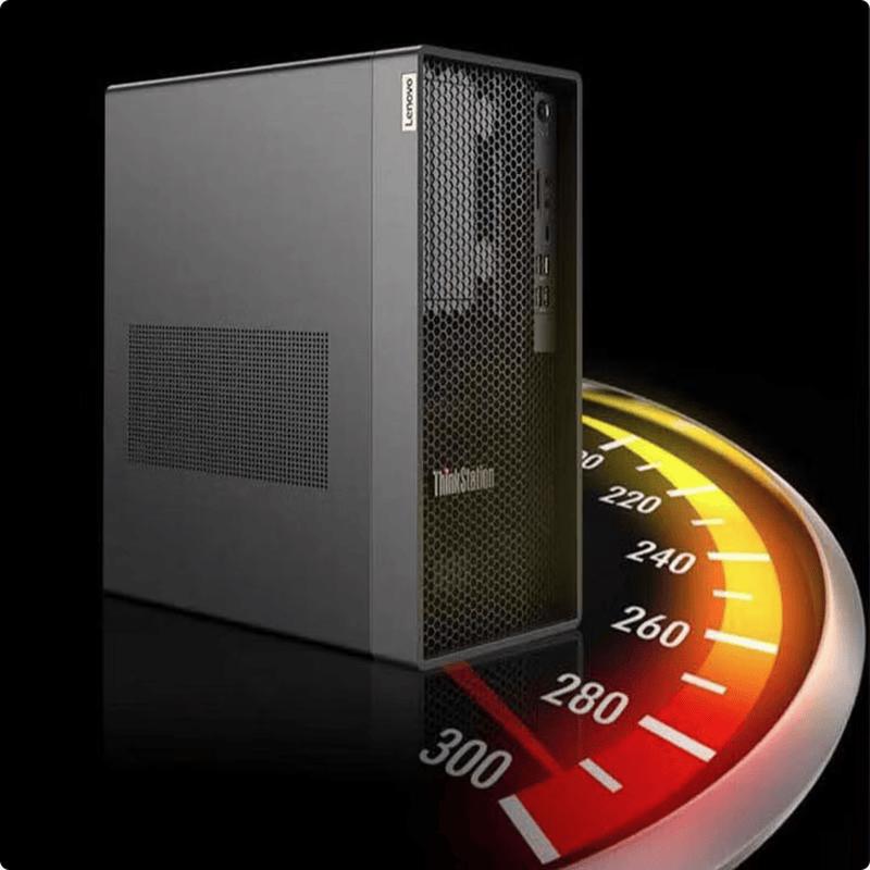 Lenovo Бизнес-настольный ПК ThinkStation K-C4 с 23,8-дюймовым монитором (Китайская версия)