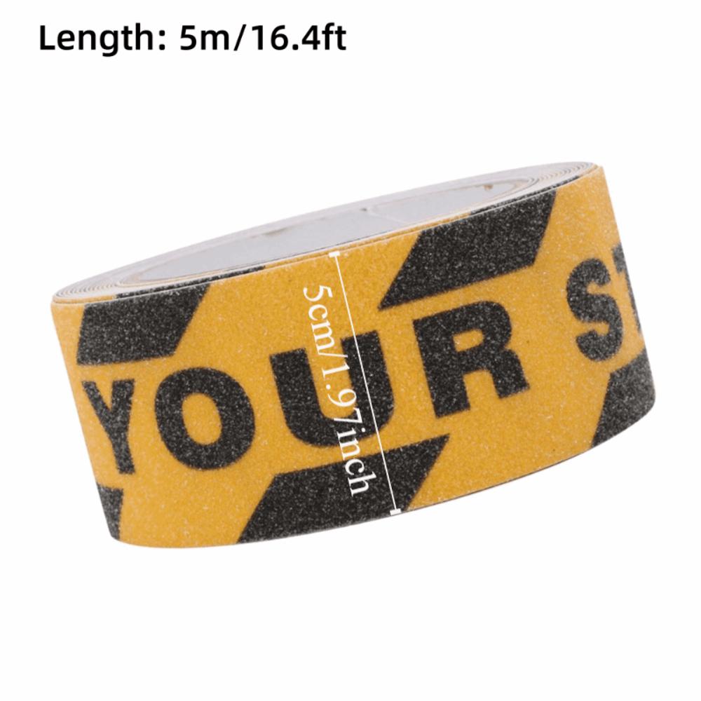 PVC Material Safety Tape 1.97 Inch Floor Tape Non Skid Non Slip Tape Stairs Steps