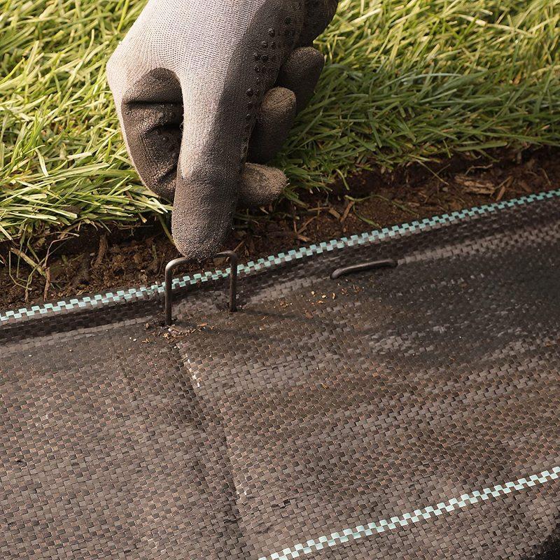 50 Garden U-shaped Fixer, Thick 2.5 Mm Long 10 Cm Large U-shaped Ground Nails