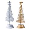 Spiral Christmas Tree Lamp with LED Light for Home Christmas Party