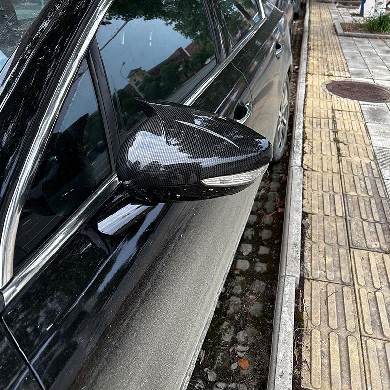 Для Peugeot 508 2011 2012 2013 2014 2015 2016 2017 2018 Защитная накладка на зеркало заднего вида «бычий рог» из АБС-пластика