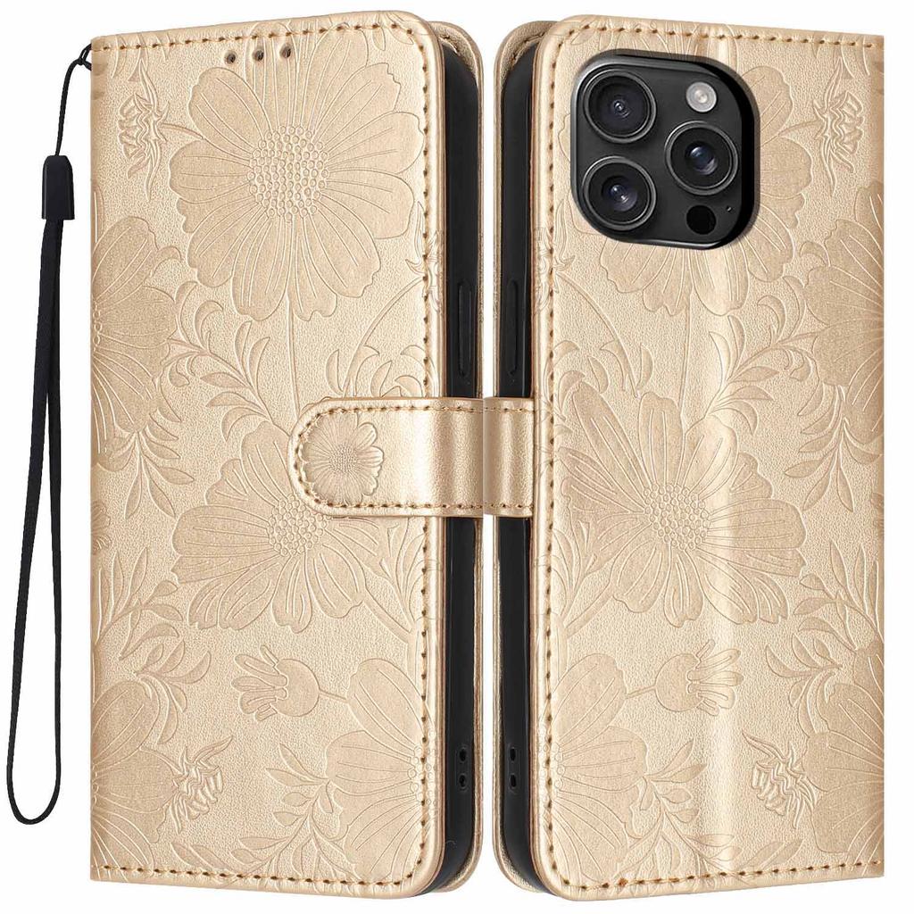 For iPhone 16 Pro Magnetic Case Carbon Fiber Texture Water Transfer PC Phone Cover