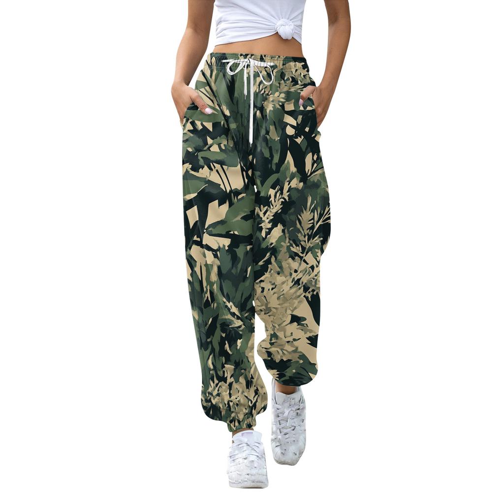 Kids Sport Printed Gradient Drawstring Pocket Casual Sweatpants Pants