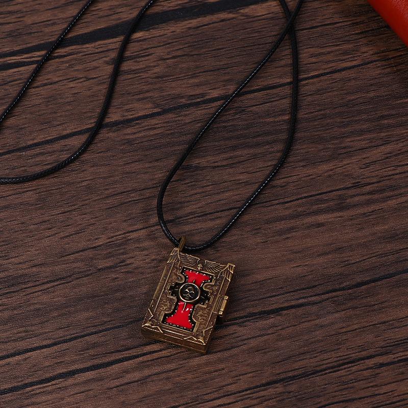 Warhammer 40K Имперские Кулаки Аниме Периферия Креативная Индивидуальность Кодекс Ожерелье Высокоценные Аксессуары Праздничные Подарки