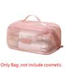 Large Capacity Mesh Cosmetic Bag Shell Pillow Makeup Pouch Fashion Transparent Makeup Bag  Travel