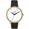 Часы NIXON Kensington Leather Импортные [Nixon] Женские Золотые/Полоски NA1083157-00 [Обычный продукт]