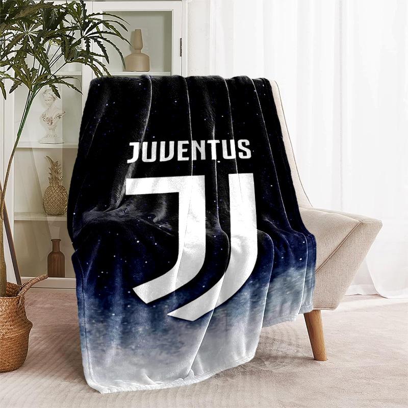 1pc Blanket - Juventus FC logo Print Design, Lightweight Blanket for Sofa, Bed- Soft &Warm, Gift for All Seasons
