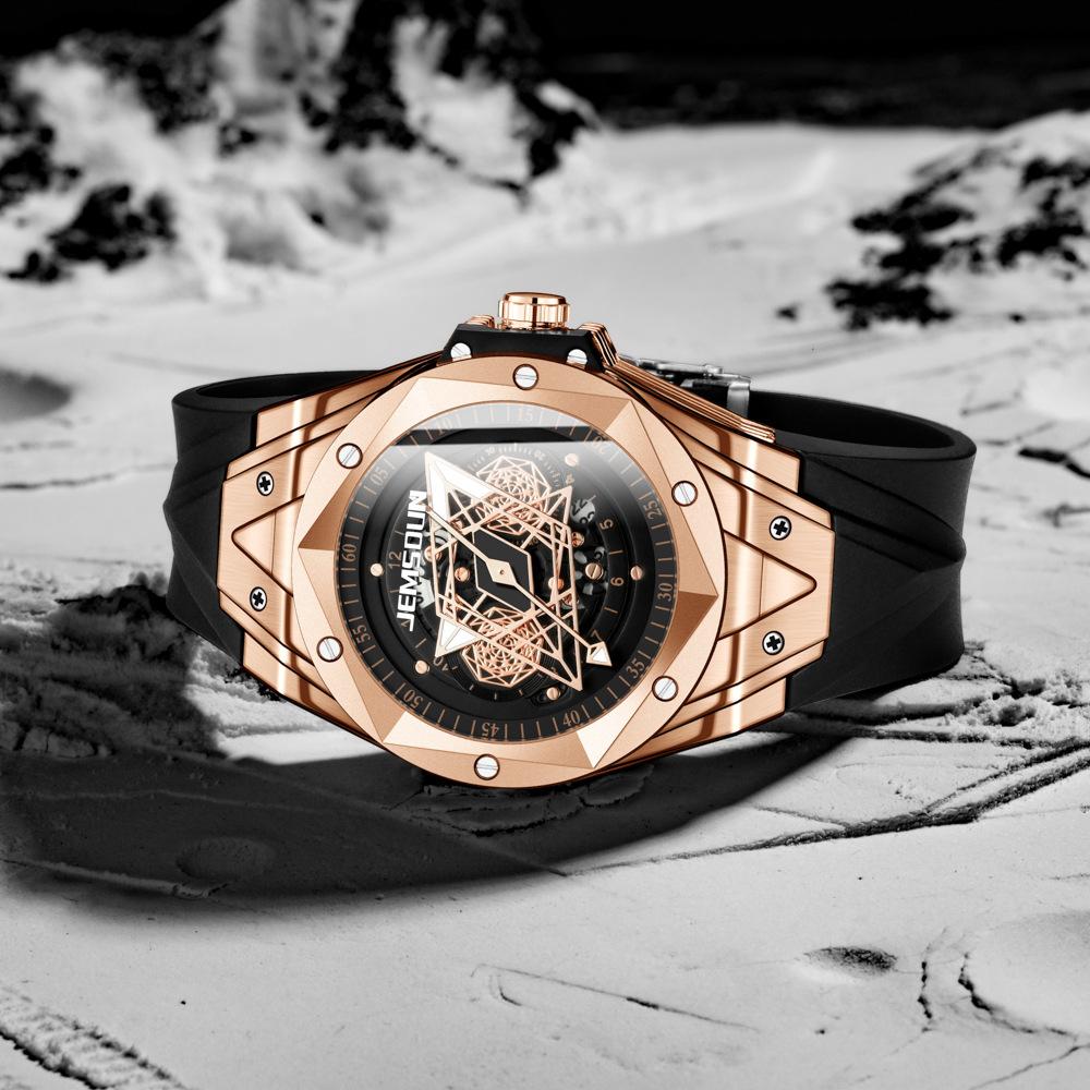 KIMSDUN Часы мужские топовые брендовые роскошные часы мужские модные трендовые татуировки водонепроницаемые силиконовые кварцевые настольные