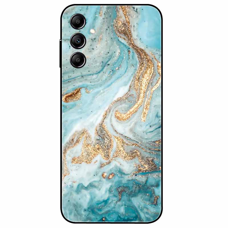 Чехол для Samsung Galaxy A54 5G A34 A24 S23 Чехол Цветочный Мраморный ТПУ Мягкий Силиконовый Чехол для GalaxyA54 A 34 Расписные Корпуса Телефонов