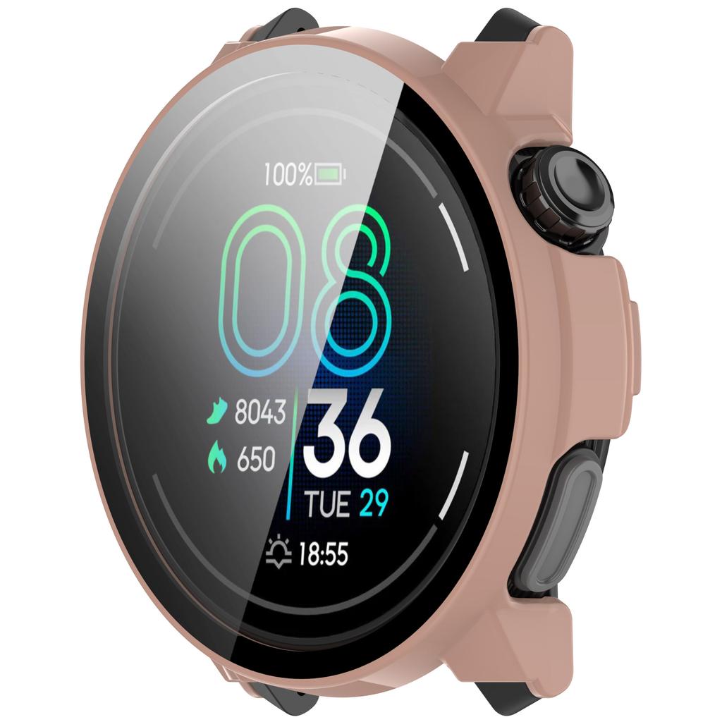 Защитная пленка для экрана из твердого стекла Smartwatch Full Frame Case для умных часов Coros PACE Pro Smart Watch Защитный бампер