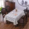 Table Runner and Cloth Designer Embroidered Lace Crochet Tablecloth Elegant European Rustic Floral Table Decoration Chair Cover