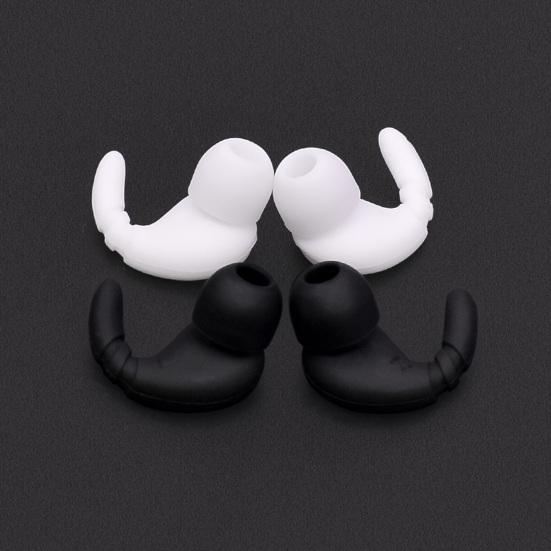 Чехол-вкладыш силиконовый, 2 шт., сменные наушники-вкладыши для гарнитуры с крючком