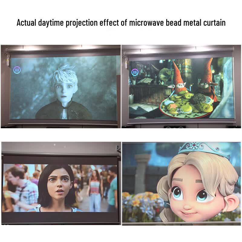 Electric Remote Control Projector Screen
