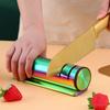 Knife Sharpener 3 Stages Kitchen Knife Sharpening Tool Quick Sharpening Stone Professional Stainless Steel Chef Accessories Tool