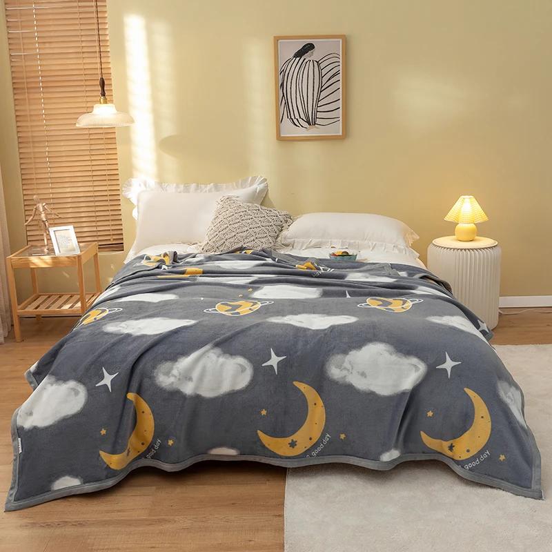 Белое цветочное одеяло, роскошное теплое, пушистое, мягкое, уютное фланелевое одеяло для дома, дивана, кресла, декоративное одеяло для спальни, кровати