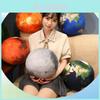 Realistic Planets Moon Earth Mars Galaxy Plush Stuffed Toy Cushion