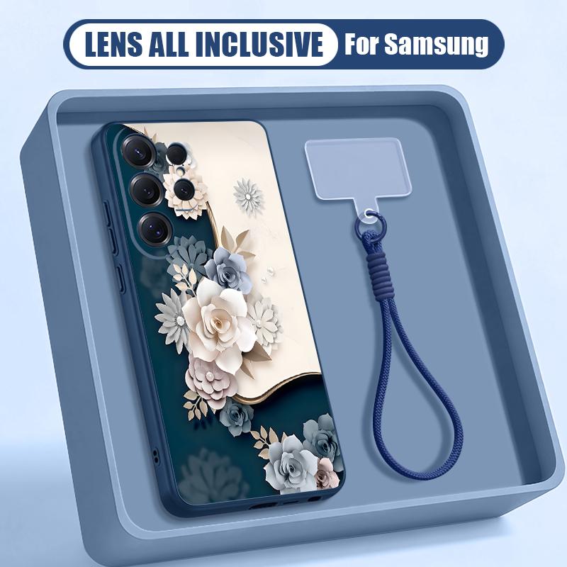 Масляная живопись Цветочный чехол Для Samsung S26 Ultra S25 FE S24 S24 Plus A57 A37 A17 A56 A36 A16 A55 A35 A15 A54 5G Гибридный Магнитный Матовый Чехол