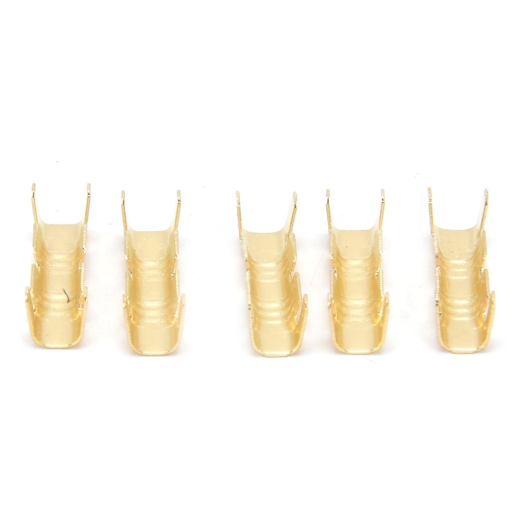 100 шт. U-образная клемма для проводки, латунный золотой стыковочный разъем, клеммы для быстрой проводки