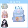 Rabbit Bear Head Cover Girl Printed Cartoon Animal Pattern Backpack Children