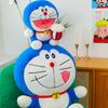Toy Plush Doraemon Popcornthemed Blue Cat Robot Plush Pillow And Doll Stuffed