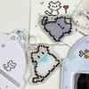 New Cute Cartoon Photo Card Holder 3 inch Decorative Idol Photo Album Protective Sleeves Kawaii Japanese Stationery Pendant