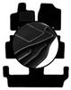 Комплект велюровых напольных ковриков для: Chrysler Grand Voyager V 7-местный (2008-2016)