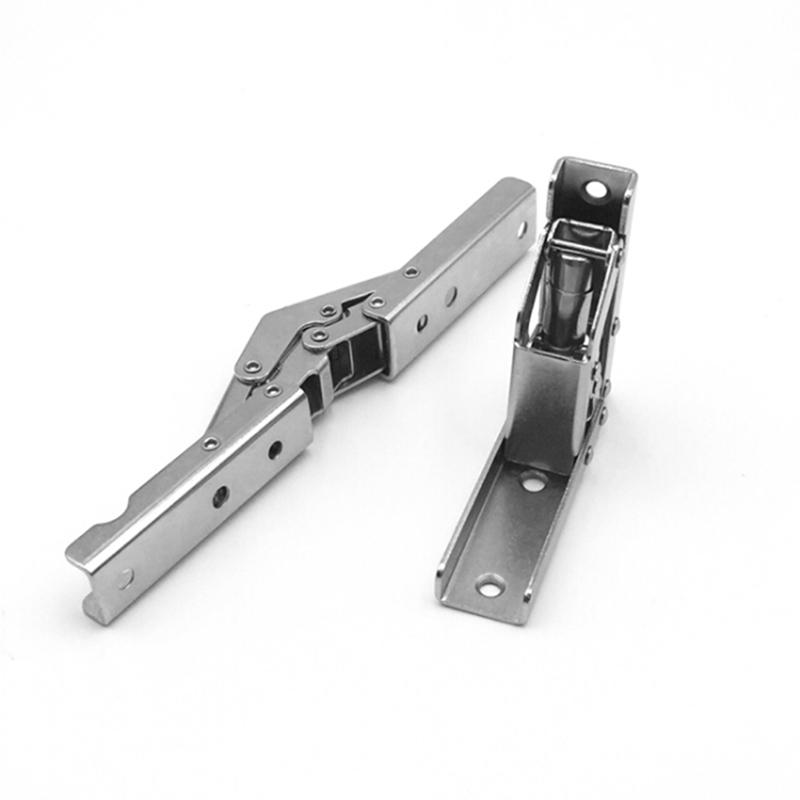 Складывающиеся заклепки из холоднокатаной стали с винтами Фурнитура для шкафов Мебельная петля Дверь шкафа Без сверления