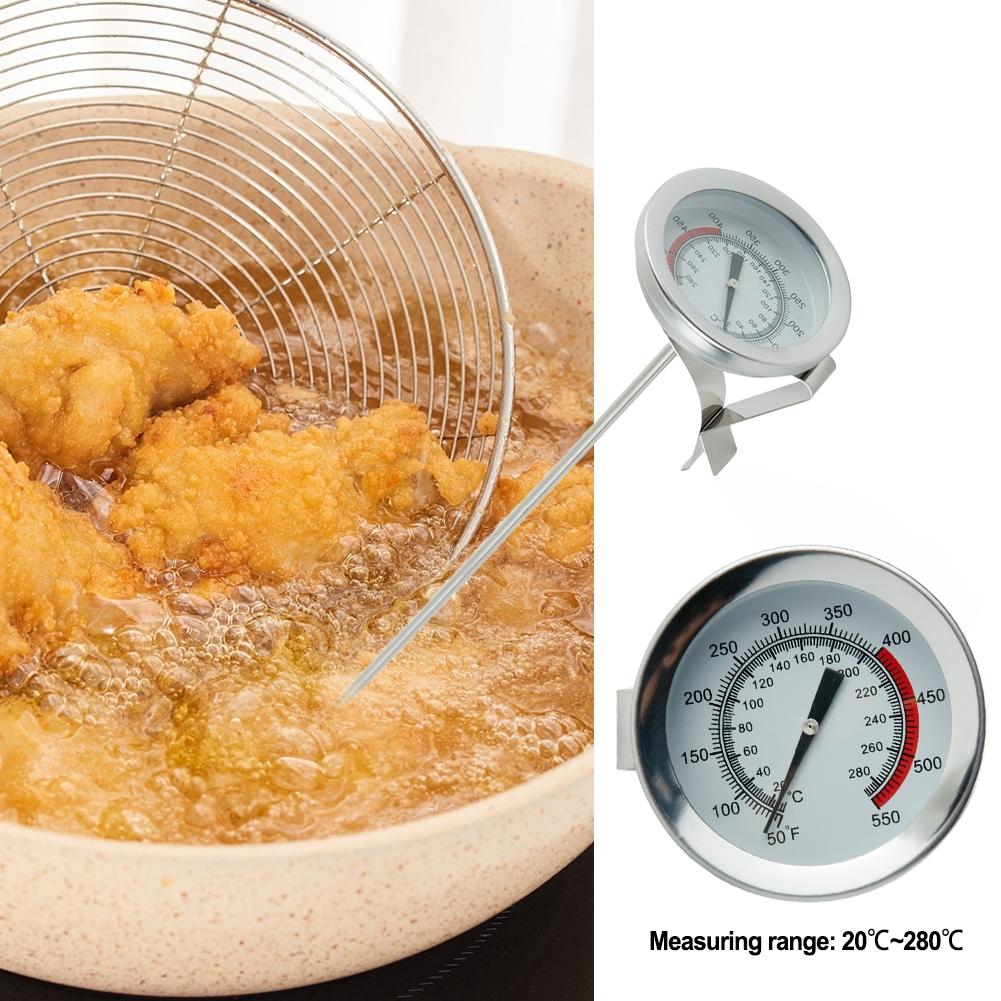 White Thermometer 1PCS 20 40cm Silver Stainless Steel